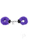 Merci Fluff Cuffs Purple-1