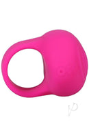 Pink In A Bag Finger Vibe with finger loop, discreet powerful silicone vibrator for enhanced pleasure.
