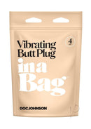 In A Bag Vibrating Butt Plug 4 Black-0