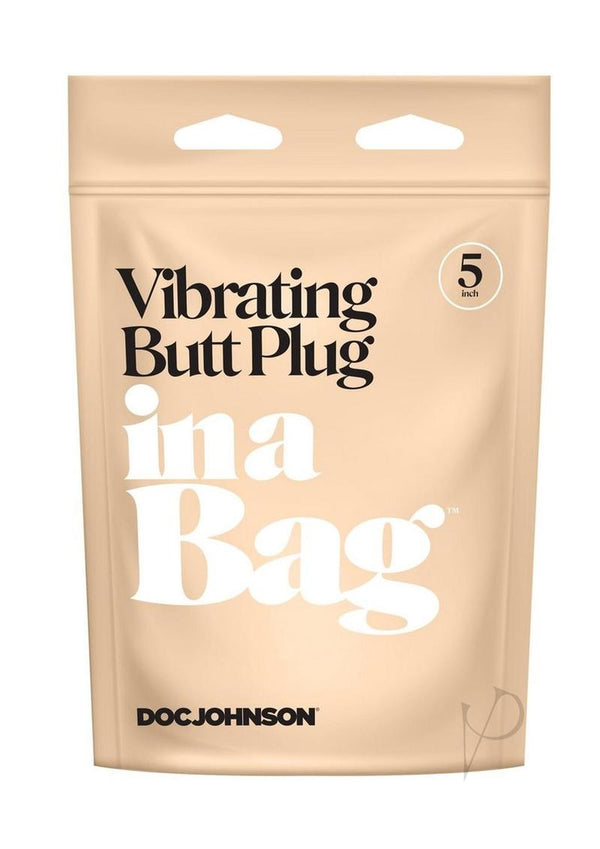 In A Bag Vibrating Butt Plug 5 Black-0