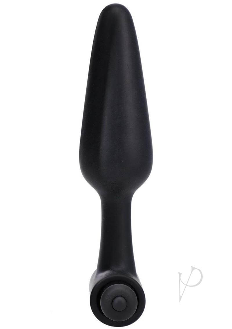 Doc Johnson Vibrating Butt Plug 5 with Classic Tapered Design for Smooth Insertion and Ultimate Pleasure