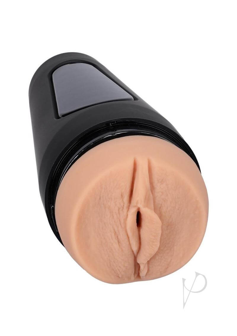 Main Squeeze Livv Fitt ULTRASKYN Pocket Pussy in Vanilla Flavor featuring lifelike detail and sturdy outer case