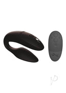 We-Vibe Sync 2 couples vibrator in Satin Black with remote control from the 15 Year Anniversary Collection.