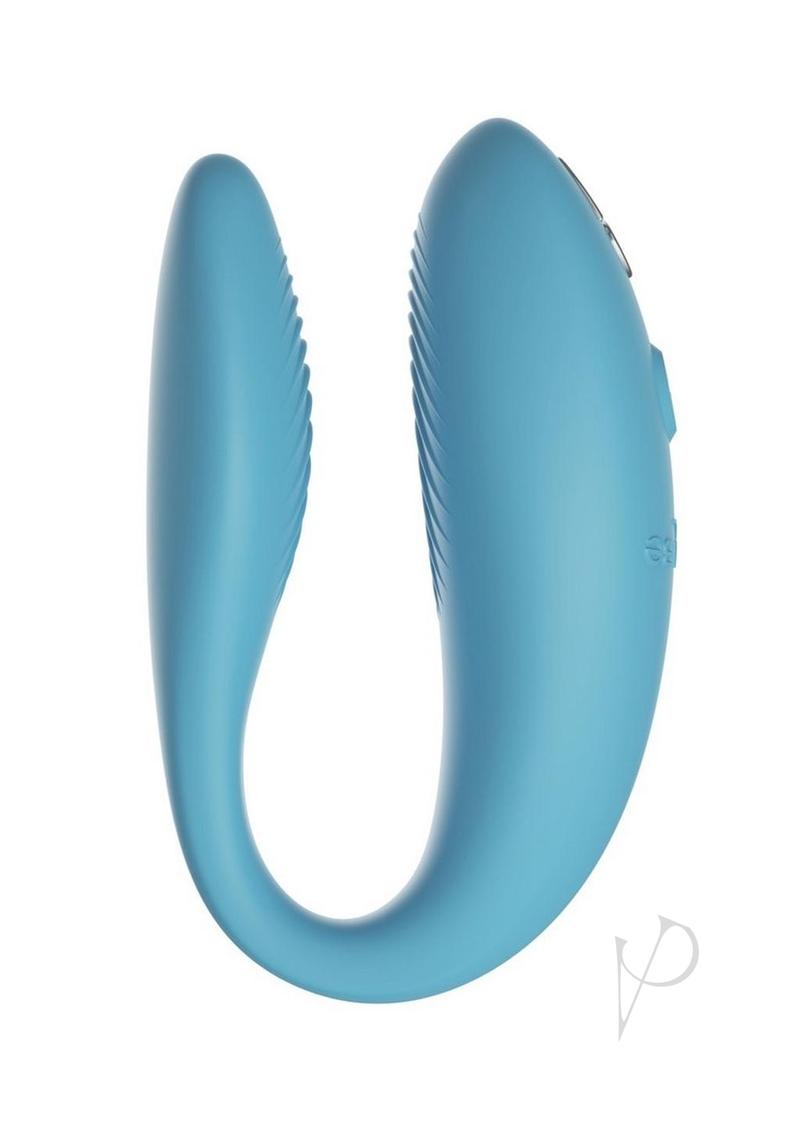 We-Vibe Sync Go Turquoise Couples Vibrator for On-the-Go Pleasure