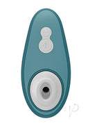 Womanizer LIBERTY 2 Dark Petrol - compact and travel-friendly pleasure device with hygienic magnetic cover and upgraded features.