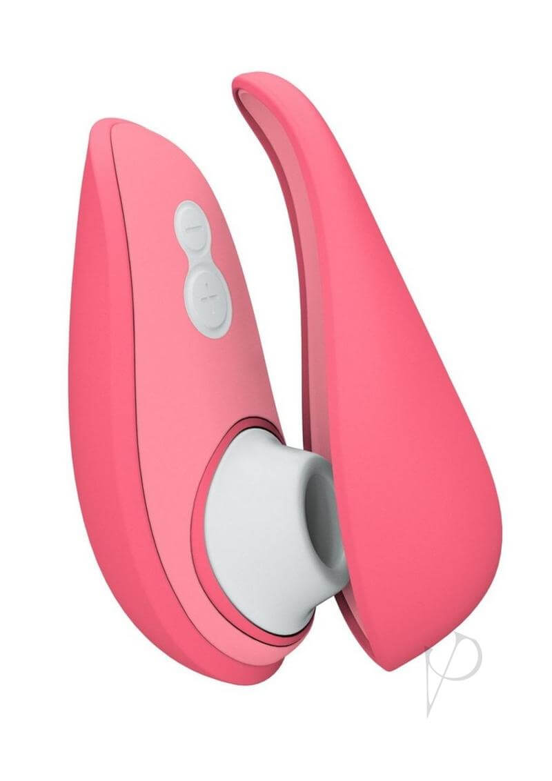 Womanizer Liberty 2 Vibrant Rose, compact and travel-friendly with magnetic cover for spontaneous pleasure on-the-go. Perfect travel companion.