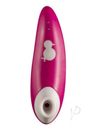 We-Vibe ROMP Shine clitoral stimulator in pink and white color combination with 10 intensity levels
