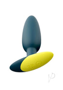 ROMP Bass Green vibrating anal plug for exhilarating anal pleasure and sensory stimulation