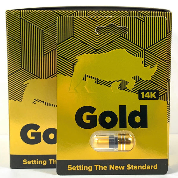 Assorted Pill Vendors Rhino 14K Gold 1 Piece male enhancement capsule at $6.99