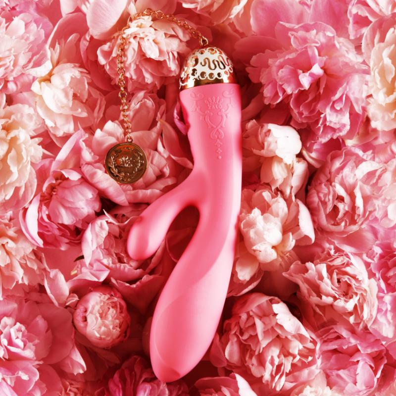 ZALO ZALO Rosalie Rabbit App-controlled Rechargeable Vibrator Rouge Pink at $149.99
