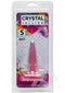 Crystal Jellies Butt Plug Sm Pink-0