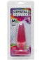 Crystal Jellies Butt Plug Med Pink-0