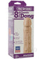 Vac-U-Lock 8-Inch Classic Dong Attachment in Packaging for Strap-On Experience