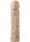 8-inch Vac U Lock Classic Dong Strap-On Attachment in Beige