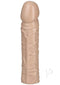 8-inch Vac U Lock Classic Dong attachment with realistic texture for strap-on pleasure