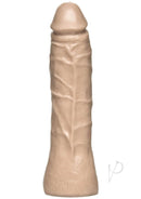 Vac U Lock Thin 7 Natural Dong by Doc Johnson, compatible with Vac-U-Lock system, 7-inch body-safe, phthalate-free pleasure product.