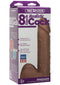 8-inch realistic Vac-U-Lock attachment in packaging showcasing lifelike design and compatibility with all Vac-U-Lock systems.