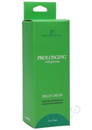 Prolonging Delay Cream for Men 2oz packaging - Enhance Endurance and Extend Pleasure with 7.5% Benzocaine.