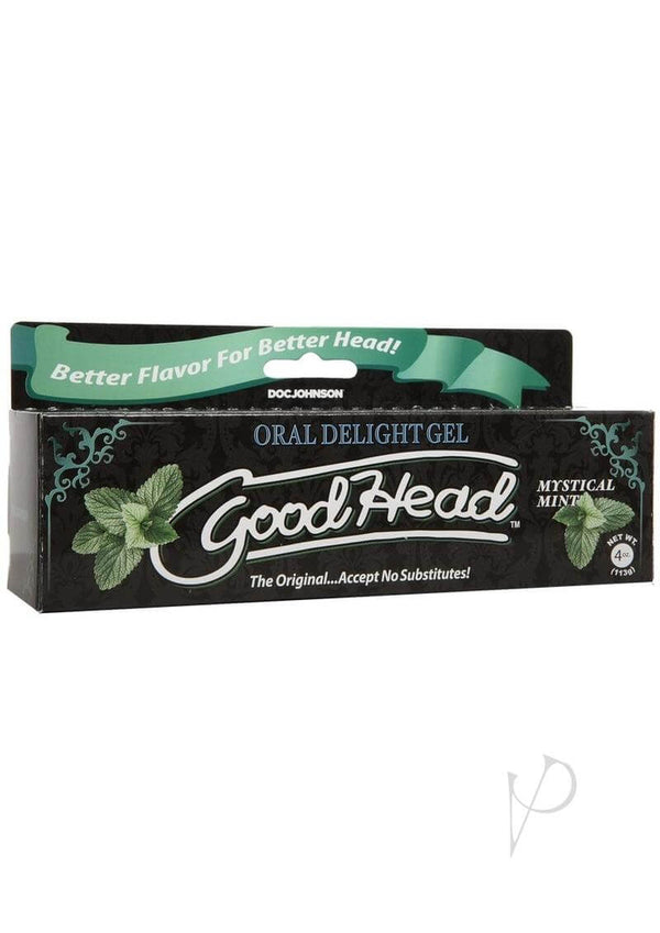 GoodHead Mint Gel 4 Oz Oral Delight Gel Packaging