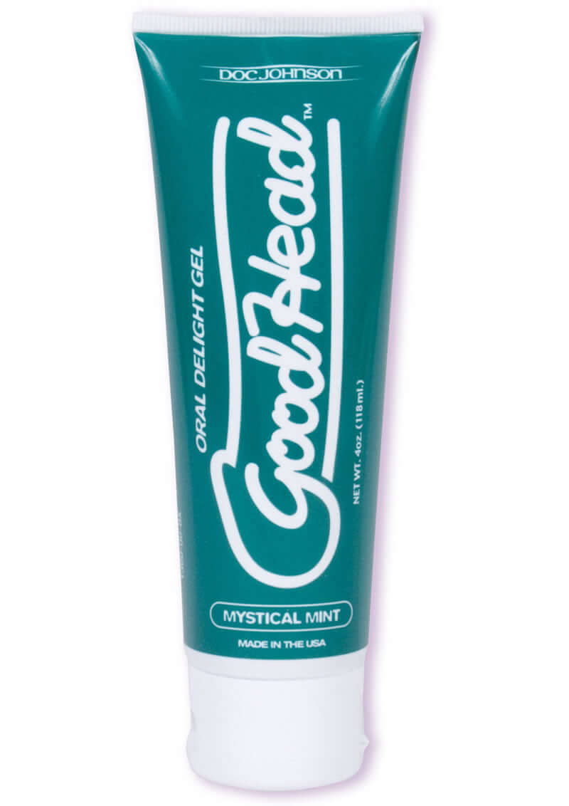 GoodHead Mint Gel 4 Oz by Doc Johnson - Oral Delight for Enhanced Foreplay
