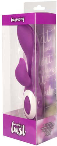 BMS Enterprises WONDERLUST HARMONY PURPLE RABBIT VIBRATOR (out end Aug) at $35.99