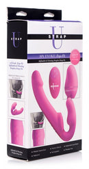 XR Brands Strap U 10X Evoke Ergo Fit Inflatable and Vibrating Strapless Strap On at $94.99