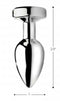 XR Brands Booty Sparks Light Up Small Anal Plug at $18.99