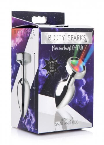 XR Brands Booty Sparks Light Up Small Anal Plug at $18.99