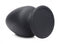 XR Brands Squeeze It Silexpan Anal Plug Medium Black at $23.99