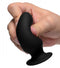 XR Brands Squeeze It Silexpan Anal Plug Small Black at $19.99