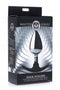 XR Brands Master Series Dark Invader Metal and Silicone Anal Plug Large at $24.99