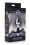 XR Brands Master Series Dark Invader Metal and Silicone Anal Plug Small at $14.99