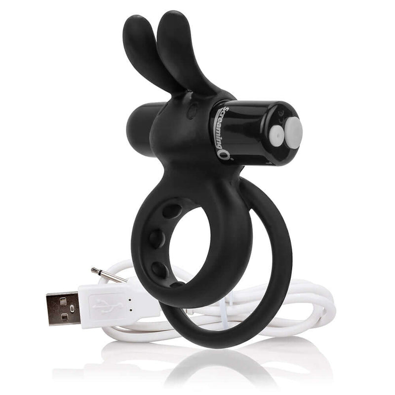 Screaming O Screaming O Charged Ohare Rechargeable Vooom Mini Vibe Black at $32.99