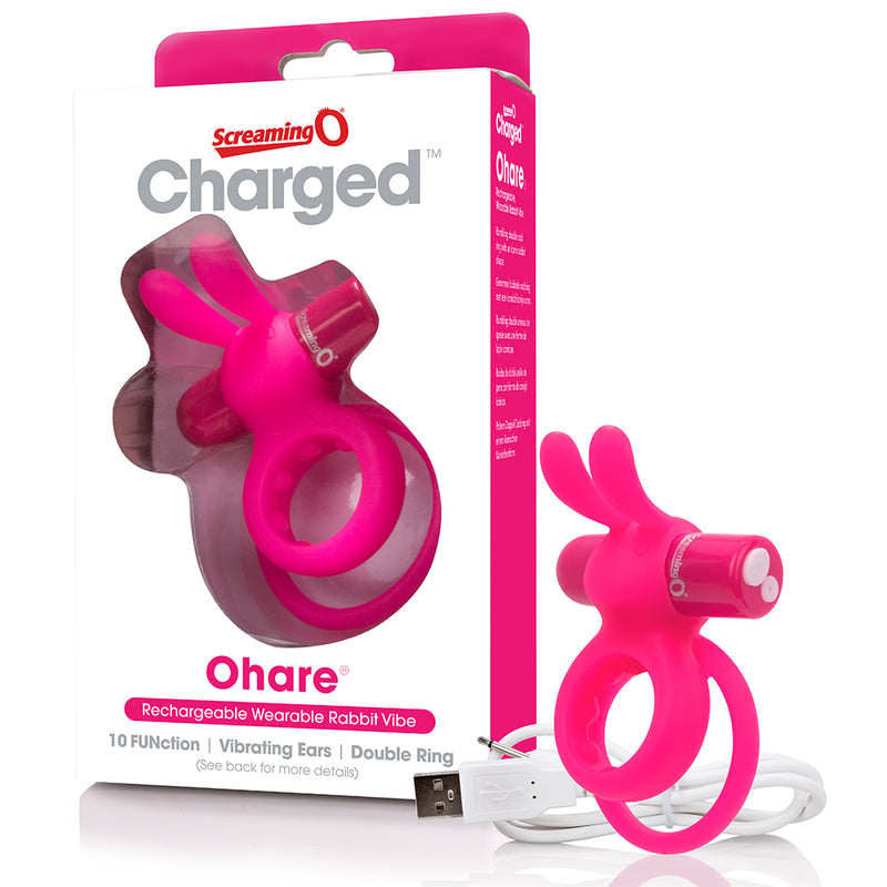Screaming O Screaming O Charged Ohare Rechargeable Vooom Mini Vibe Pink at $36.99