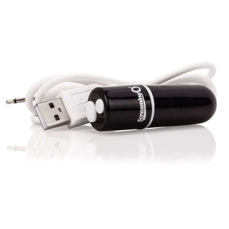 Screaming O Screaming O Charged Vooom Rechargeable Bullet Vibrator Black at $29.99