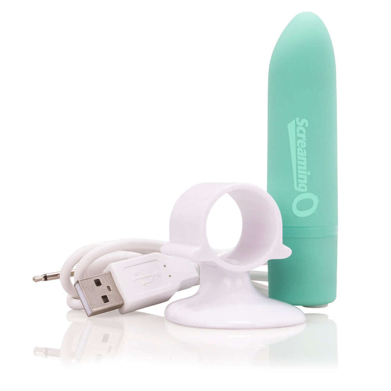 Screaming O Screaming O Charged Positive Compact Vibrator Kiwi Green* at $44.99