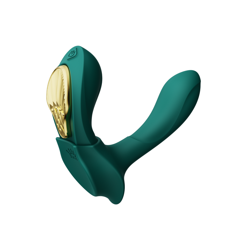 ZALO ZALO Aya Wearable Vibrator Turquoise Green at $94.99