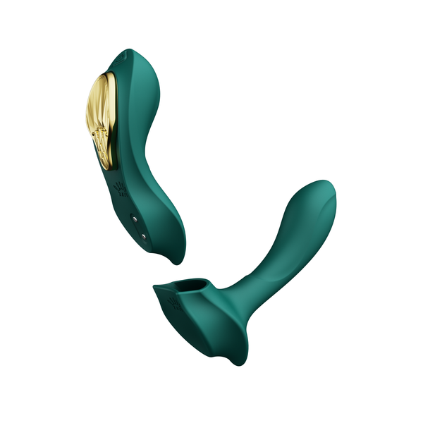 ZALO ZALO Aya Wearable Vibrator Turquoise Green at $94.99