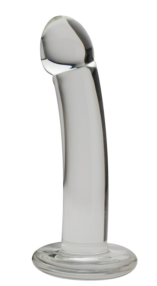 Spartacus Spartacus Blown Collection Basic Curve 6 Inches Glass Dildo Clear at $32.99