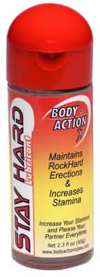Body Action Products Body Action Stayhard Climax Control Lubricant 2.3 Oz at $12.99