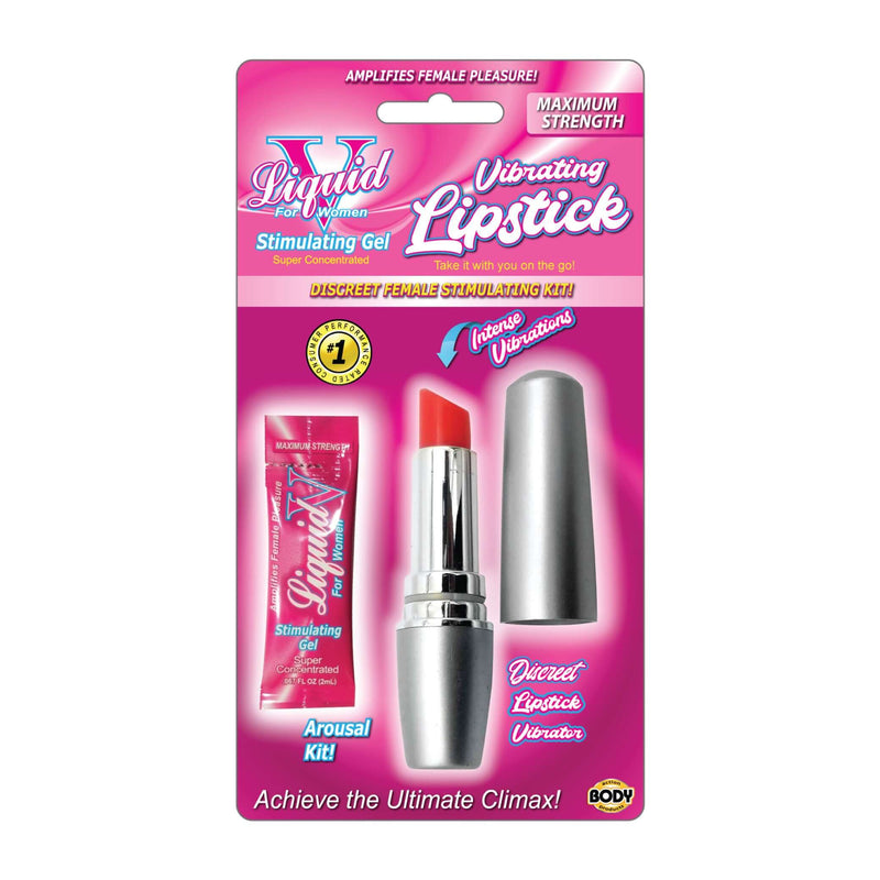 Body Action Products Liquid V Vibrating Lipstick Kit at $17.99