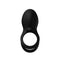 ZALO Bayek Vibrating Couples Ring with 8 Vibration Modes | Waterproof Sex Toy with Remote Control | USB Rechargeable Battery | 1-Year Warranty | Obsidian Black
