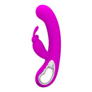 Pretty Love Pretty Love Webb Rabbit Vibrator Fuchsia at $49.99