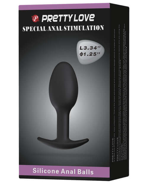 Pretty Love Pretty Love 3.34 inches Silicone Anal Plug at $11.99