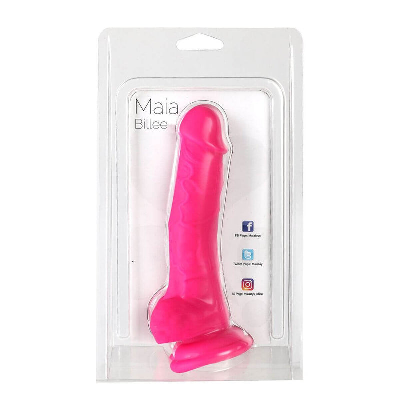Maia Toys Maia Toys Billee 7 inches Realistic Dong Neon Pink at $21.99