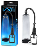 Performance VX3 Pump by Blush Novelties for maximum pleasure and enhancement with vacuum chamber, trigger system, and premium design.