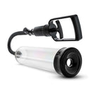 Performance VX3 Pump by Blush Novelties for Enhancement and Pleasure, featuring vacuum chamber and trigger for maximum results.