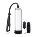 Blush Novelties Performance VX4 Penis Pump with vibration and trigger pump for enhanced pleasure and performance.