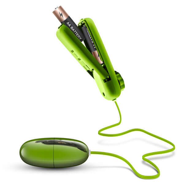 Blush Novelties B Yours Power Bullet Lemon Lime Swirl Green Vibrator at $6.99