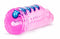 M For Men Sexy Snatch Masturbator in pink with pleasure beads for intense stimulation, 5.75 inches long.